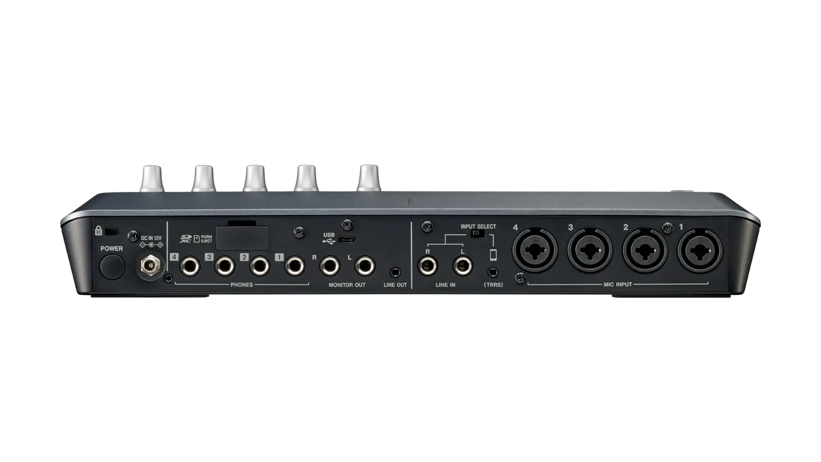 TASCAM Mixcast 4 Mezclador para podcast, grabador e interfaz de