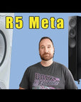 KEF R5 Meta Bocina premium de torre, 3 vías