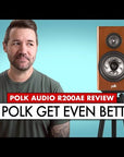 Polk R200 Parlantes premium de estantería de dos vías