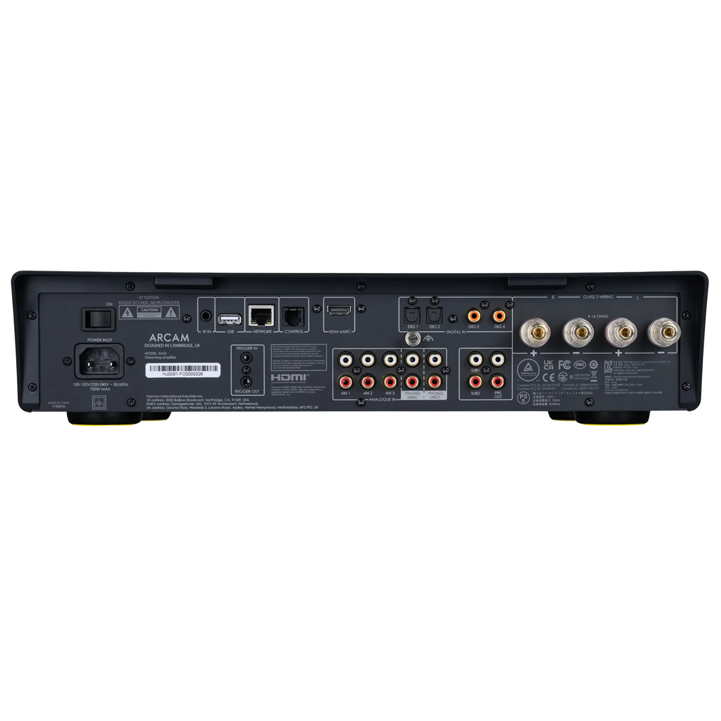 ARCAM SA35 Amplificador integrado 120W@8 ohm Modelo nuevo 2024