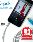 The Chord Company C-Jack Mini Jack - RCA Interconexión (1.5 metros)