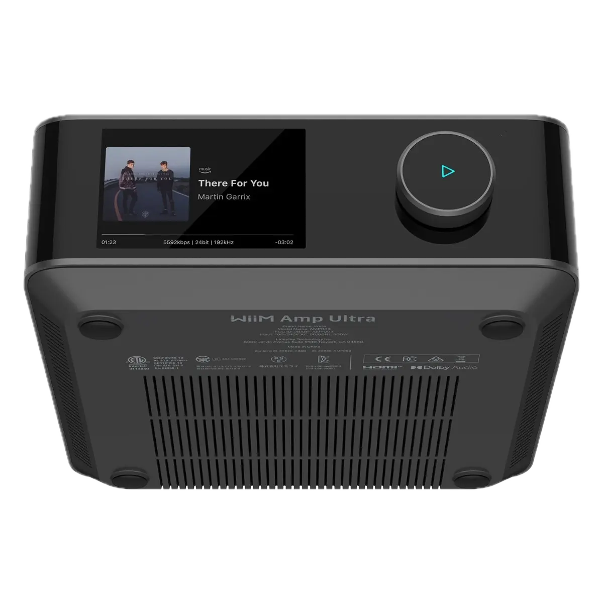 Wiim Amp Ultra Amplificador Integrado con streamer avanzado