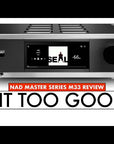 NAD 33 Amplificador Master integrado 200 vatios