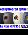 KEF LS50 Meta Bocina de estantería de 2 vías