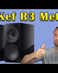 KEF R3 Meta Bocina premium de estantería de 3 vías